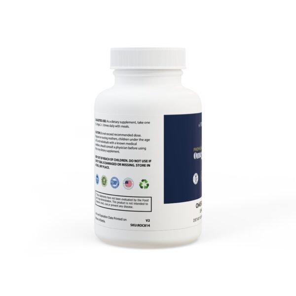 Omega 3 Fish Oil Supplement (60 Softgels) - Image 2