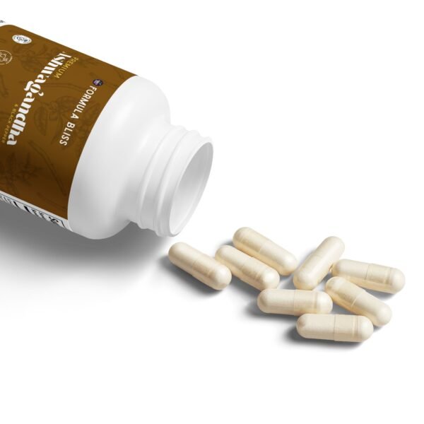 Ashwagandha and Black Pepper Supplement (60 capsules) - Image 5