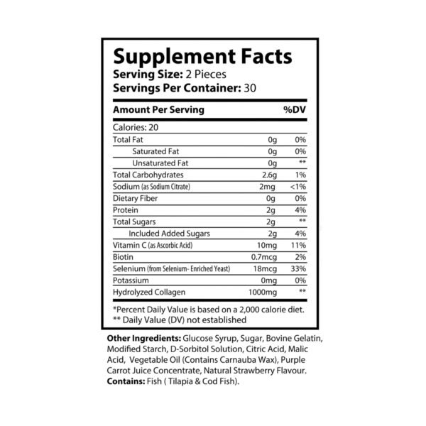 Collagen Gummies (60 Gummies) - Image 4